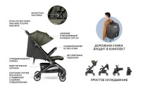 Коляска прогулочная Peg-Perego Volo, True Black (Черный) - вид 29 миниатюра