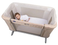 Детская приставная кроватка Chicco Next2Me Forever, Honey Beige (Бежевый) - вид 19 миниатюра