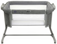 Детская приставная кроватка Chicco Next2Me Magic Evo, Dark Grey (Темно-серый) - вид 5 миниатюра