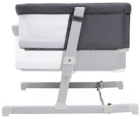 Детская приставная кроватка для двойни Chicco Next2Me Twin, Magnet Grey (Темно-серый) - вид 15 миниатюра