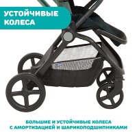 Коляска прогулочная Chicco Mysa, Jade Green (Зеленый) - вид 9 миниатюра