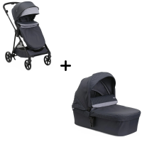 Коляска 2 в 1 Chicco Seety, Boston Grey (Серый) - вид 1 миниатюра