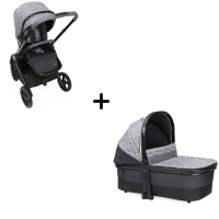 Коляска 2 в 1 Chicco Mysa, Charming Grey (Серый) - вид 1 миниатюра