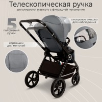 Коляска 2 в 1 Sweet Baby Cupola, Slate Grey (Серый) - вид 17 миниатюра