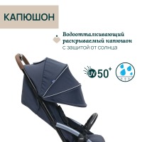 Коляска прогулочная Chicco XPlus, Radiant Blue (Синий) - вид 13 миниатюра