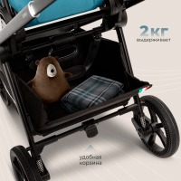 Коляска 2 в 1 Sweet Baby Cupola, Ocean Green (Бирюзовый) - вид 25 миниатюра