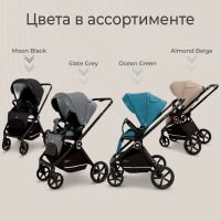 Коляска 2 в 1 Sweet Baby Cupola, Ocean Green (Бирюзовый) - вид 29 миниатюра