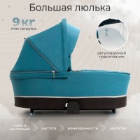 Коляска 2 в 1 Sweet Baby Cupola, Ocean Green (Бирюзовый) - вид 3 миниатюра