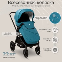 Коляска 2 в 1 Sweet Baby Cupola, Ocean Green (Бирюзовый) - вид 13 миниатюра