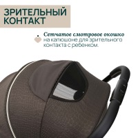 Коляска прогулочная Chicco XPlus, Bronze Lizard Re Luxe (Коричневый) - вид 23 миниатюра