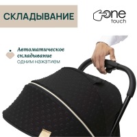 Коляска прогулочная Chicco XPlus, Black Re Lux (Черный) - вид 1 миниатюра