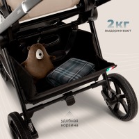 Коляска 2 в 1 Sweet Baby Cupola, Almond Beige (Бежевый) - вид 25 миниатюра