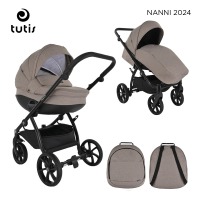 Коляска 2 в 1 Tutis Nanni 7, Brown (023) - вид 1 миниатюра