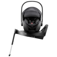 Комплект автокресло Britax Roemer Baby-Safe Pro Style (0-13 кг) + База Britax Roemer Vario Base 5Z, Carbon Black (Черный) - вид 1 миниатюра