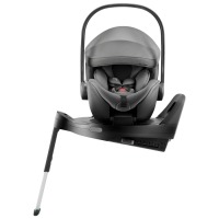 Комплект автокресло Britax Roemer Baby-Safe Pro Style (0-13 кг) + База Britax Roemer Vario Base 5Z, Mineral Grey (Серый) - вид 1 миниатюра