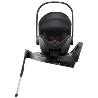 Комплект автокресло Britax Roemer Baby-Safe Pro Classic (0-13 кг) + База Britax Roemer Vario Base 5Z, Deep Black (Черный) - вид 1 миниатюра