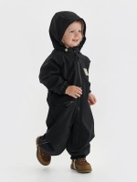 Комбинезон Leokid Softshell 2024, Black Coal (Черный) - вид 5 миниатюра