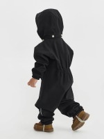 Комбинезон Leokid Softshell 2024, Black Coal (Черный) - вид 7 миниатюра