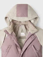 Комбинезон зимний Leokid Color Block, Pink Slate (Розовый) - вид 3 миниатюра