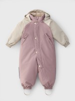 Комбинезон зимний Leokid Color Block, Pink Slate (Розовый) - вид 1 миниатюра