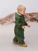 Комбинезон Leokid Softshell 2024, Green Moss (Зеленый) - вид 5 миниатюра