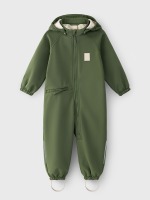 Комбинезон Leokid Softshell 2024, Green Moss (Зеленый) - вид 1 миниатюра