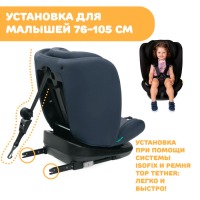 Автокресло Chicco Mokita I-Size (9-36 кг), Classic Black (Черный) - вид 5 миниатюра