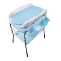 Пеленальный столик с ванночкой Chicco Cuddle & Bubble Comfort, Ocean (Голубой) - вид 3 миниатюра