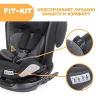 Автокресло Chicco Unico Plus (0-36 кг), Black (Черный) - вид 19 миниатюра