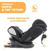 Автокресло Chicco Unico Plus (0-36 кг), Black (Черный) - вид 9 миниатюра