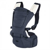 Переноска-трансформер Chicco Hip Seat Carrier, Denim (Синий) - вид 1 миниатюра