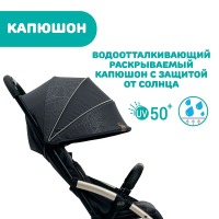 Коляска прогулочная Chicco Goody Plus, City Map ReLux (Серый) - вид 21 миниатюра