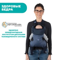 Переноска-кенгуру Chicco Chicco Easy Fit, Black Night (Черный) - вид 5 миниатюра