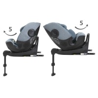 Автокресло Chicco Bi-Seat I-Size Air With Base (0-36 кг), Teal Blue (Голубой) - вид 11 миниатюра