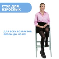 Стульчик для кормления Chicco Crescendo Up, Venice Lagune Re_lux (Зеленый) - вид 5 миниатюра