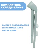 Стульчик для кормления Chicco Crescendo Up, Venice Lagune Re_lux (Зеленый) - вид 11 миниатюра