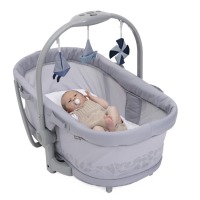 Кроватка-стульчик Chicco Baby Hug Pro, Earl Grey (Серый) - вид 3 миниатюра