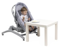 Кроватка-стульчик Chicco Baby Hug Pro, White Cream (Белый) - вид 7 миниатюра