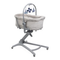 Кроватка-стульчик Chicco Baby Hug Pro, Beige Latte (Бежевый) - вид 1 миниатюра