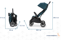 Коляска прогулочная Storchenmühle by Osann Niko, Jade (Зеленый) - вид 13 миниатюра