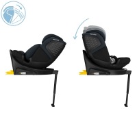 Автокресло Maxi-Cosi Emerald 360 S (0-36 кг), Tonal Black (Черный) - вид 9 миниатюра