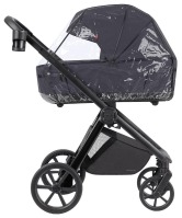 Коляска 2 в 1 Carrello Omega+ CRL-6540/1, Meteor Grey (Серый) - вид 3 миниатюра