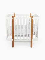 Детская кровать-трансформер Happy Baby Mommy Lux, Белый - вид 1 миниатюра