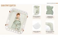 Детская кровать-трансформер Happy Baby Mommy Lux, Белый - вид 36 миниатюра