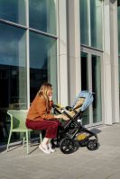 Коляска 2 в 1 Bugaboo Fox 2 Classic Complete шасси Black, Grey Melange (Серый меланж) - вид 40 миниатюра