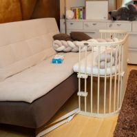 Детская кровать-трансформер ComfortBaby SmartTrip 6 в 1, Белый - вид 7 миниатюра