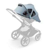 Капюшон от солнца Bugaboo Breezy для колясок Cameleon 3 / Fox / Fox 2, Vapor Blue - вид 1 миниатюра