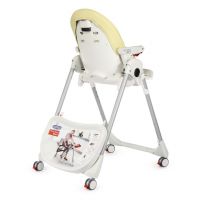 Стульчик для кормления Peg-Perego Prima Pappa Follow Me, Paloma (Бежевый) - вид 9 миниатюра