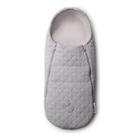 Конверт-вкладыш в коляску для новорожденных Bugaboo Newborn Inlay, Light Grey Melange (Светло-серый меланж) - вид 1 миниатюра