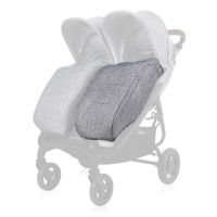 Накидка на ножки Valco Baby для колясок Snap Duo Trend, Grey Marle (Серый) - вид 1 миниатюра